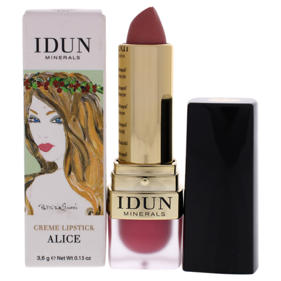 Idun Minerals Creme Lipstick - 202 Alice By  For Women - 0.13 oz Lipstick In N,a