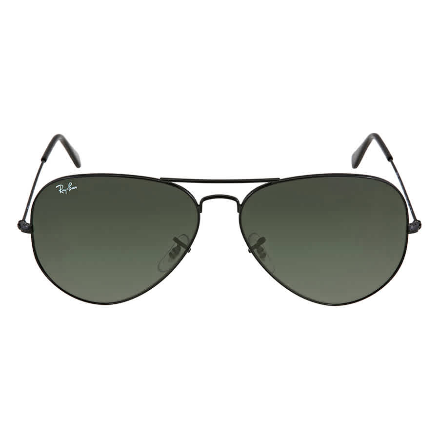 Ray Ban Aviator Large Metal Ii Green Unisex Sunglasses Rb3026 L2821 62 In  Black,green | ModeSens