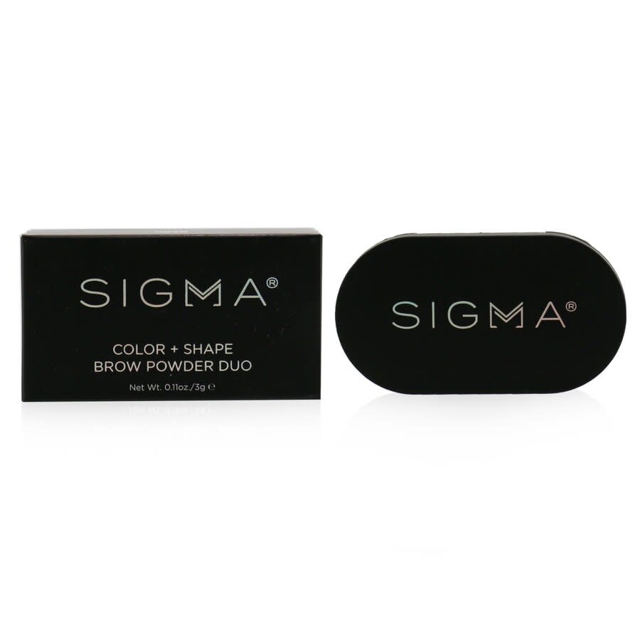 SIGMA Beauty Ladies Color + Shape Brow Powder Duo - Dark Powder 0.11 oz Makeup 819430019892