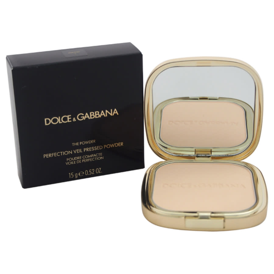 Dolce & Gabbana Perfection Veil Pressed Powder - 1 Nude Ivory By Dolce And Gabbana For Women - 0.52 oz Powder In Beige,white