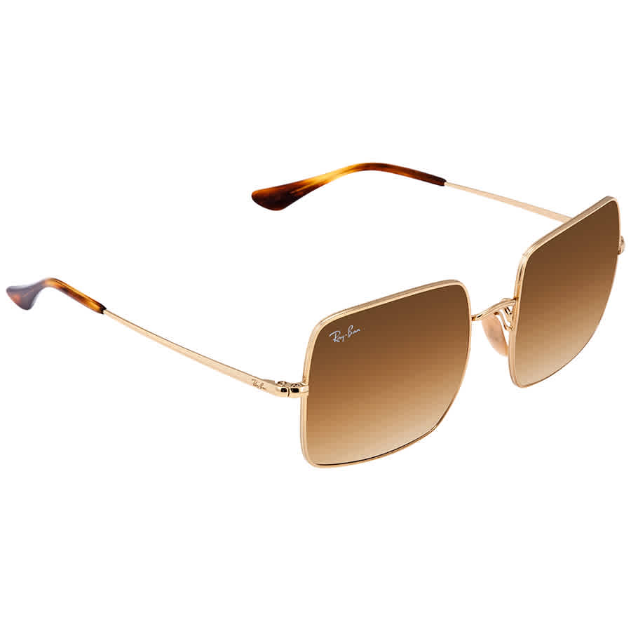 Ray Ban Evolve Orange Photocromic Square Unisex Sunglasses Rb1971 914751 54  In Gold Tone,orange | ModeSens