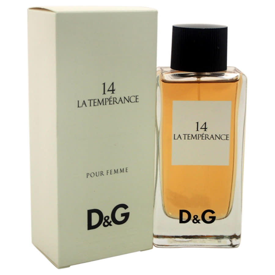 Dolce & Gabbana D And G 14 La Temperance By Dolce And Gabbana For Women - 3.3 oz Edt Spray In Pink