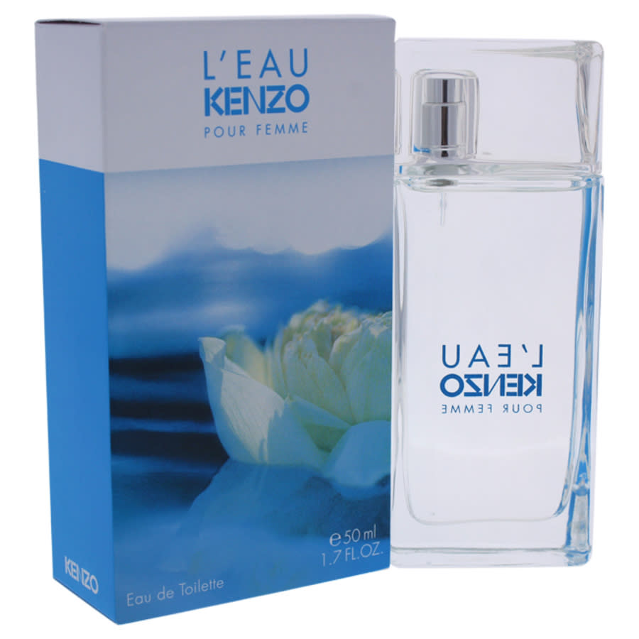 Kenzo Leau Par  By  For Women - 1.7 oz Edt Spray In Pink / White