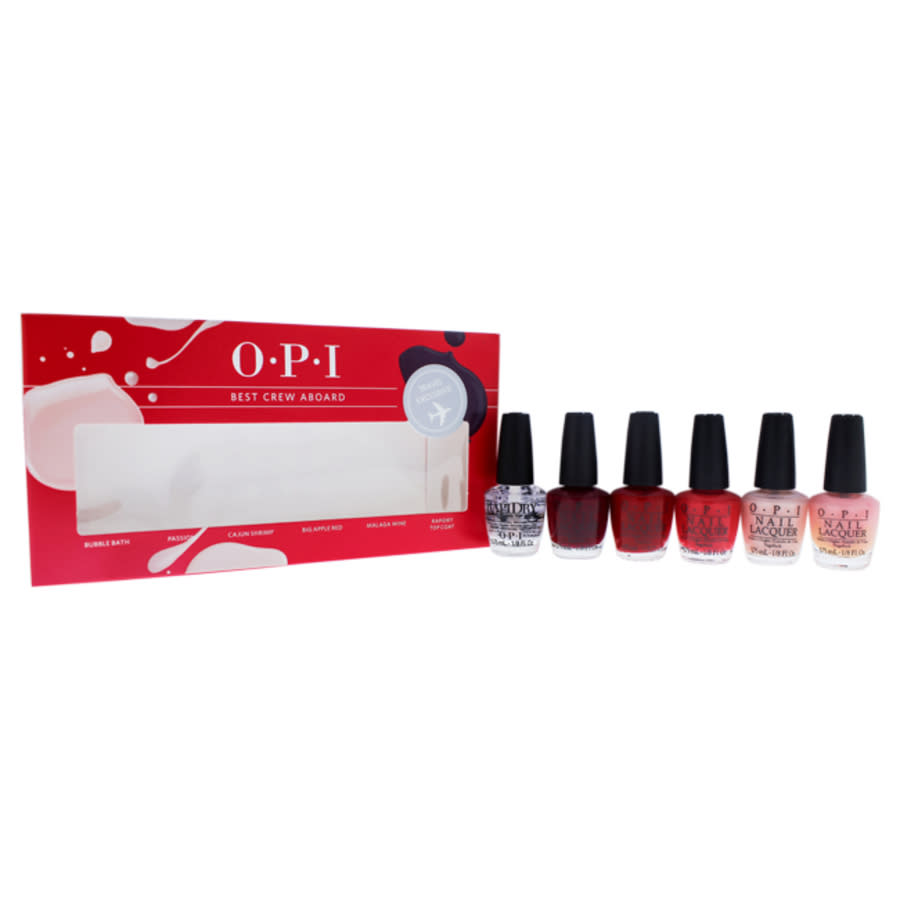 Opi Best Crew Aboard Nail Polish Set By  For Women - 6 X 0.12 oz Nail Polish In N,a