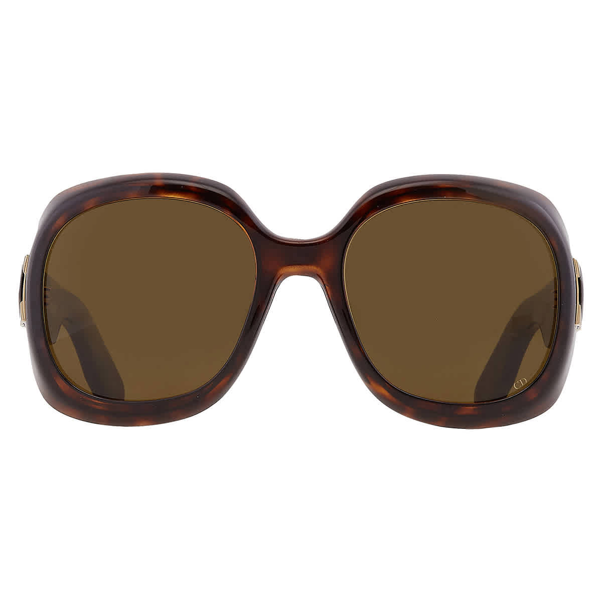 Dior Green Round Ladies Sunglasses DIORLADY R21 CD40114I 52N 58