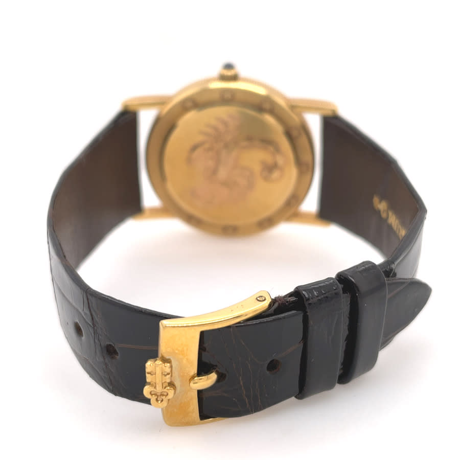 Pre-owned Corum Astrological Zodic Hand Wind Unisex Watch 57245.56 In Black / Gold / Gold Tone / Yellow