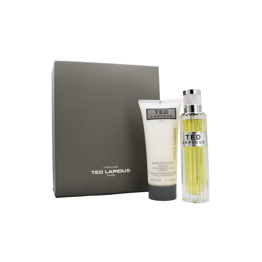 Ted Lapidus Mens Pour Homme Gift Set Fragrances 3355992003452 In N/a