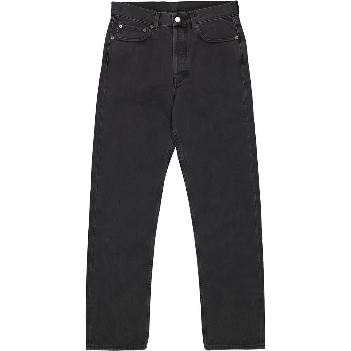 Ambush Jeans With Five Pockets In Black Denim