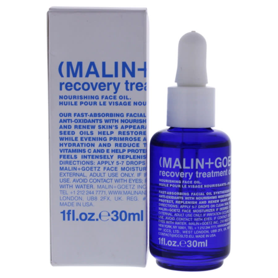 Malin + Goetz Recovery Treatment Oil By  For Women - 1 oz Oil In Berry / Charcoal