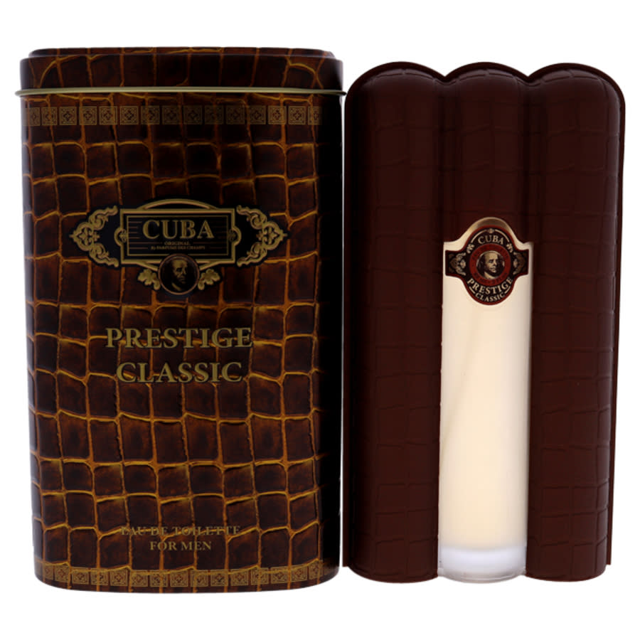Click to view more detailed imagery on our partner's website Cuba Prestige Classic By For Men - 3 oz Edt Spray In Black