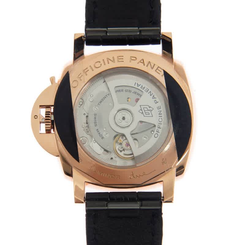 Panerai Panerai Luminor Due Automatic Black Dial Mens Watch PAM