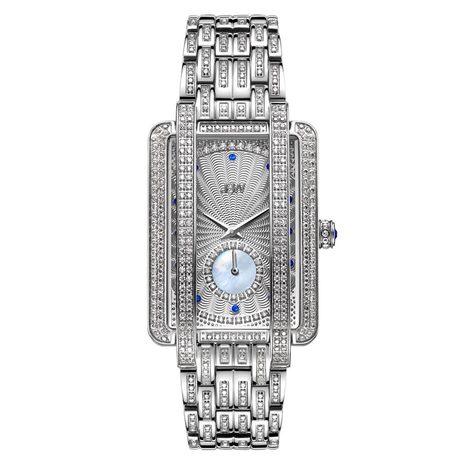 JBW JBW PLATINUM SERIES DIAMOND SILVER-TONE DIAL LADIES WATCH PS505B