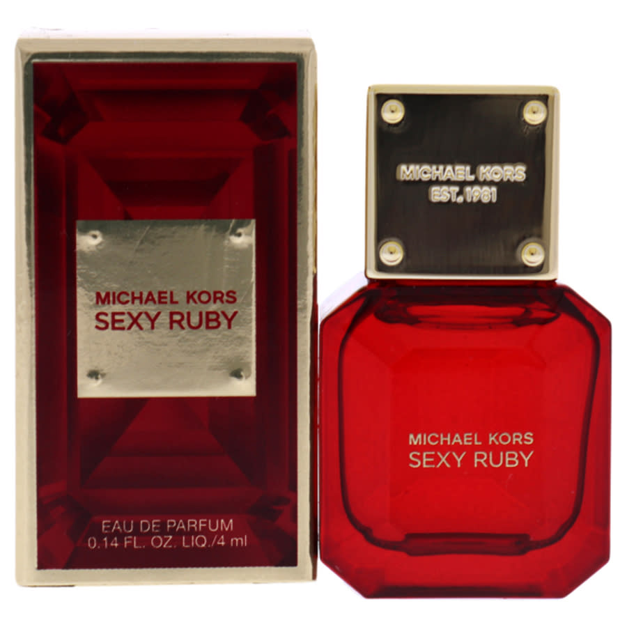 Michael Kors Sexy Ruby By  For Women - 0.14 oz (4 Ml) Edp Splash (mini) In Orange,red