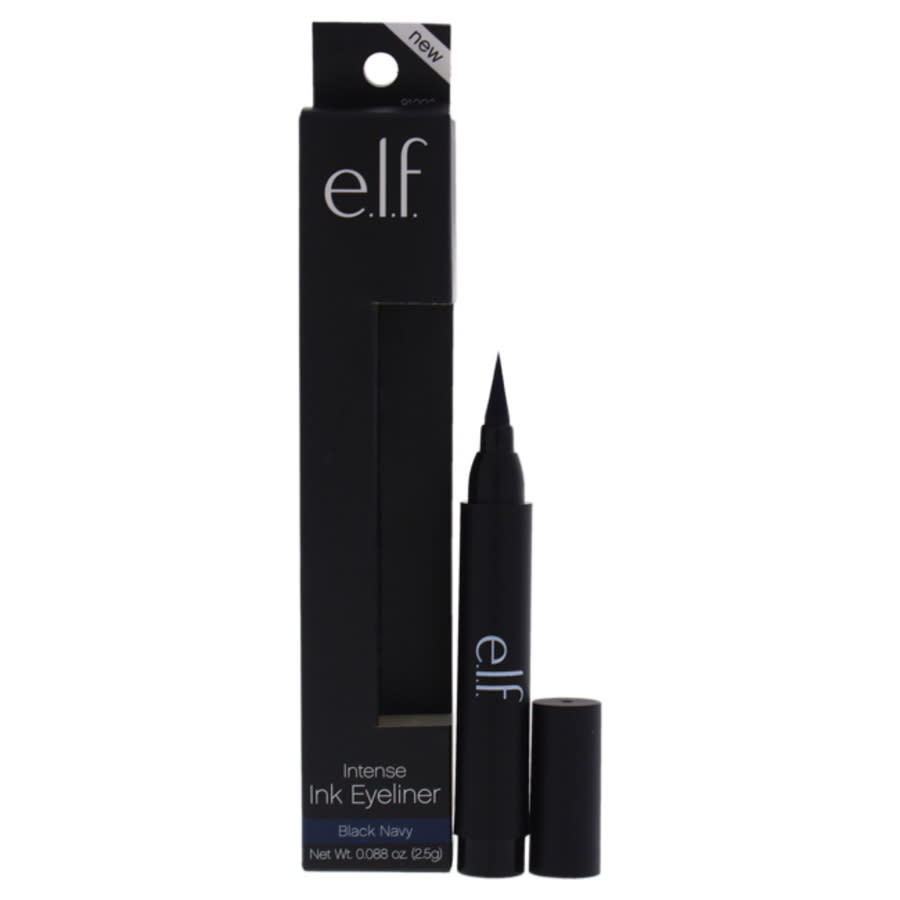 E.l.f. Intense Ink Eyeliner - Black Navy By  For Women - 0.088 oz Eyeliner In Black,blue