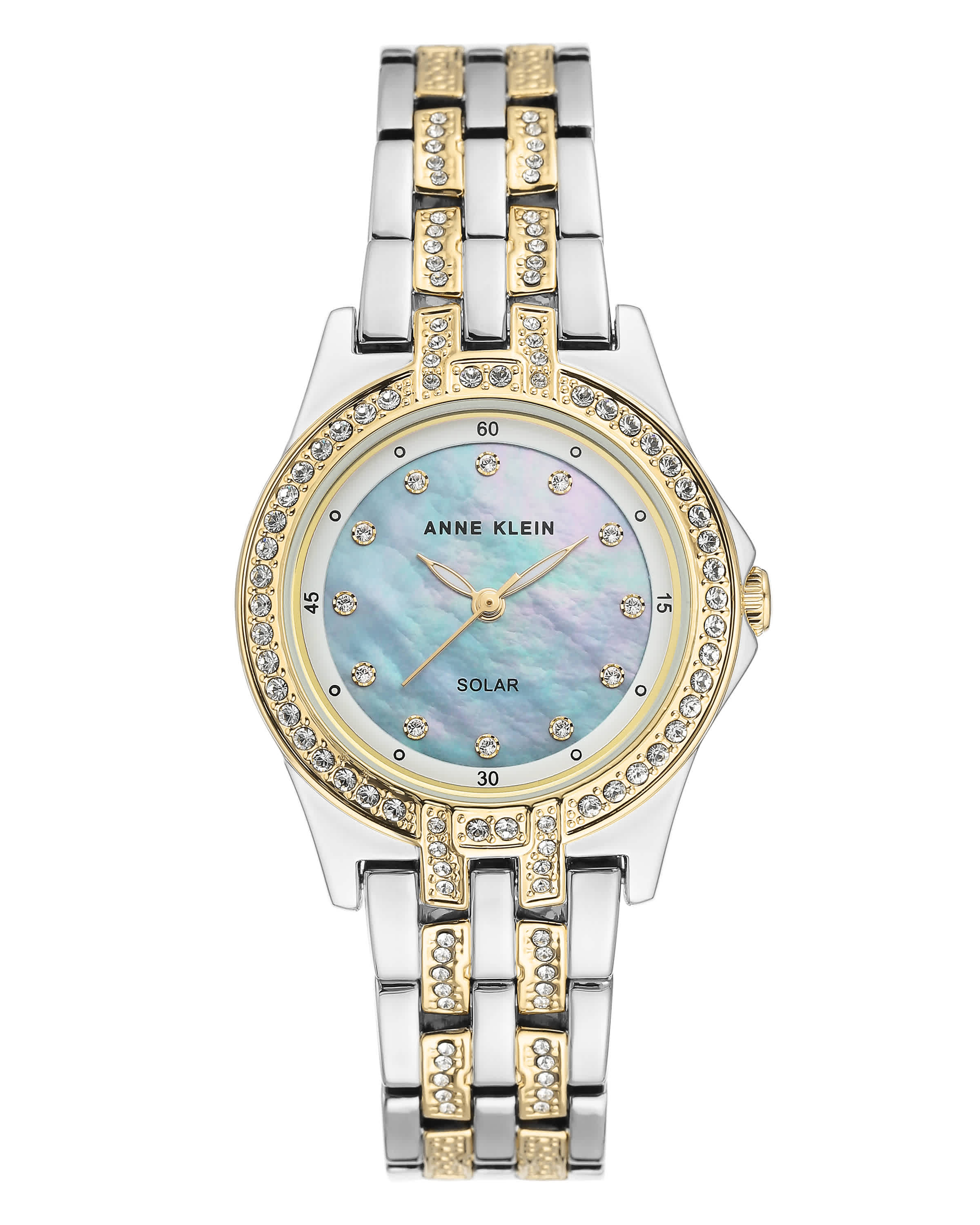Ubuy Anne Klein Two Tone Watch Anne Klein Quartz Crystal  display picture 2