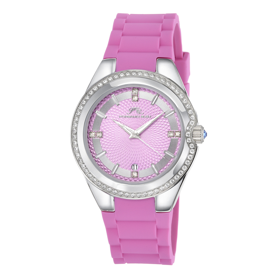 Porsamo Bleu Guilia Quartz Pink Dial Ladies Watch 1122bgur In Pink