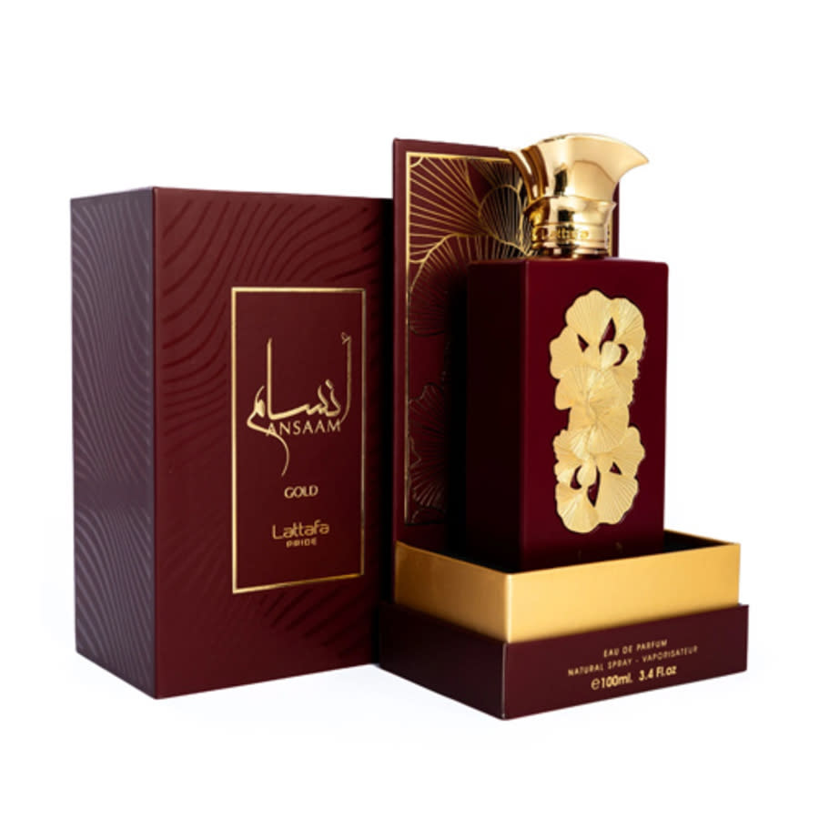 Lattafa Unisex Ansaam Gold Edp Spray 3.38 oz Fragrances 6291108738191 In Gold / Rose Gold