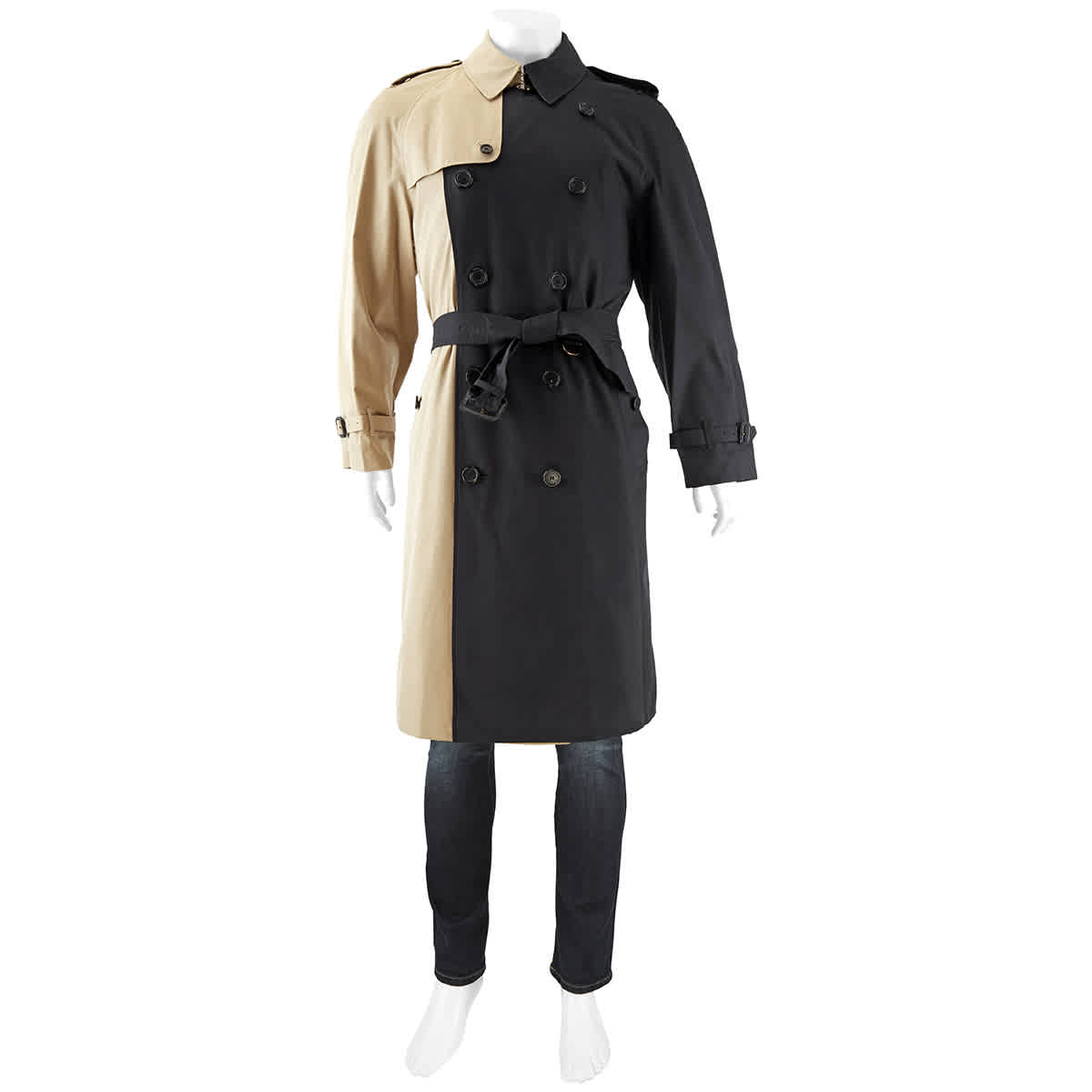 Click to view more detailed imagery on our partner's website Burberry Mens Two-tone Trench Coat