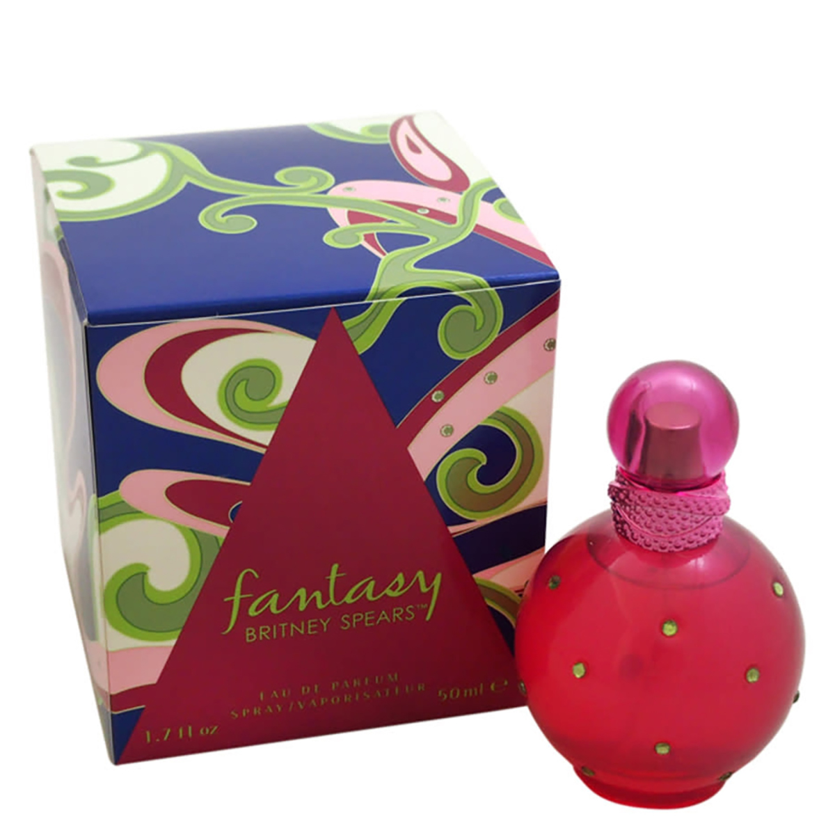 Britney Spears Fantasy /  Edp Spray 1.7 oz (w) In Brown,red,white