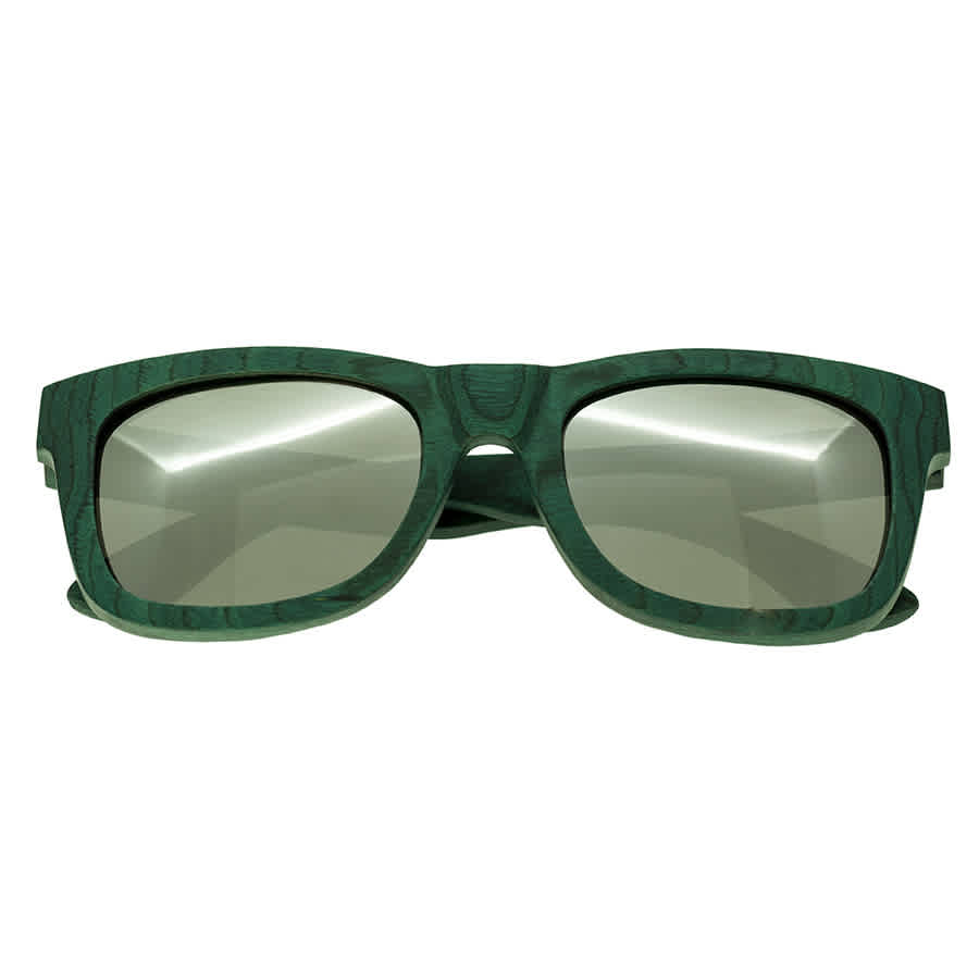 Spectrum Hamilton Wood Sunglasses In Silver / Spring / Teal