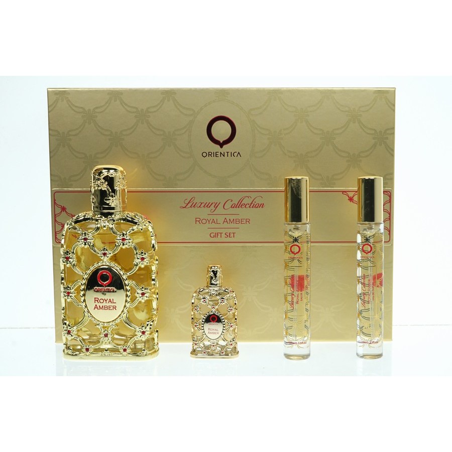 Orientica Ladies Royal Amber Gift Set Fragrances 6297001158081 In Amber / Green