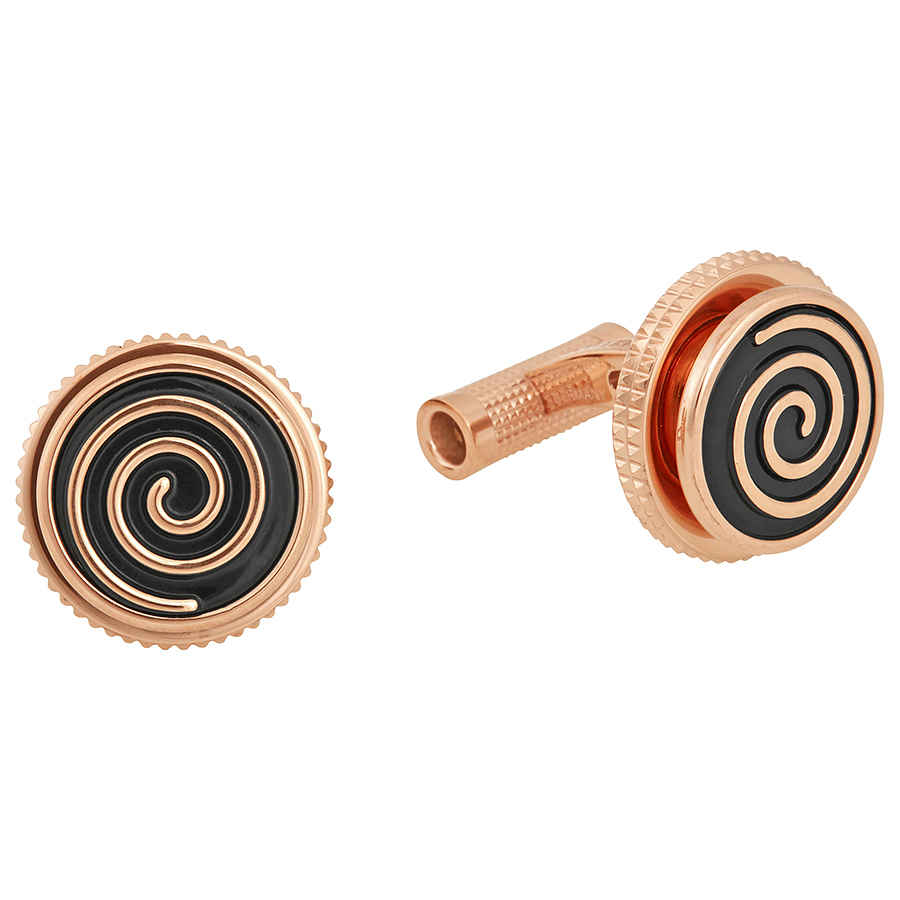 Montblanc Great Characters Miles Davis Cufflinks 114780 In Gold / Rose / Rose Gold