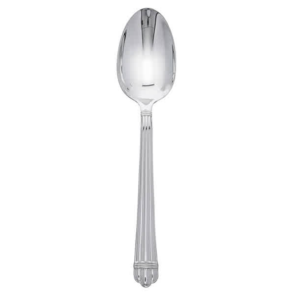 Christofle Silver Plated Aria Dessert Spoon 0022-014 In Silver