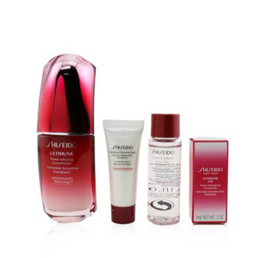 Shiseido - Skin Defense Program Set: Ultimune Power Infusing Concentrate 50ml + Cleansing Foam 15ml + Softene In N,a