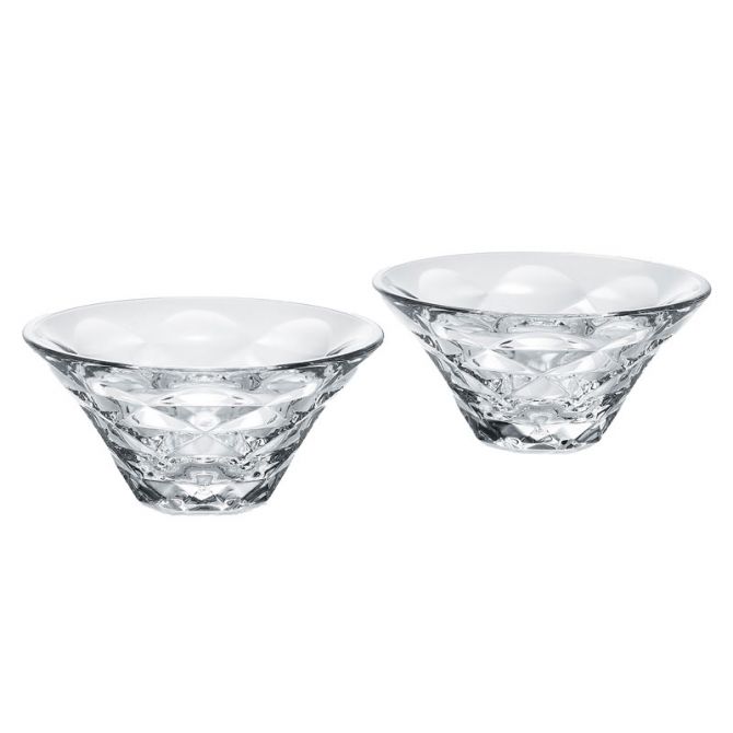 Baccarat Crystal Swing Small Bowl - Clear - Set Of 2 In N/a