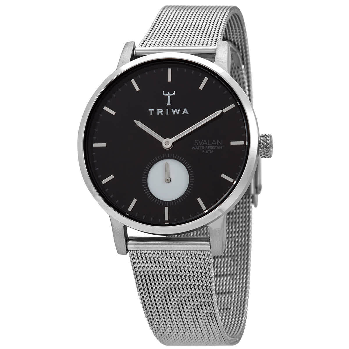 Triwa Ebony Svalan Quartz Black Dial Ladies Watch Svst103ms121212