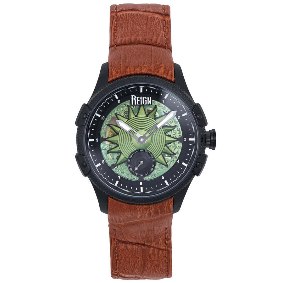 REIGN REIGN SOLSTICE GREEN DIAL MENS WATCH REIRN6904