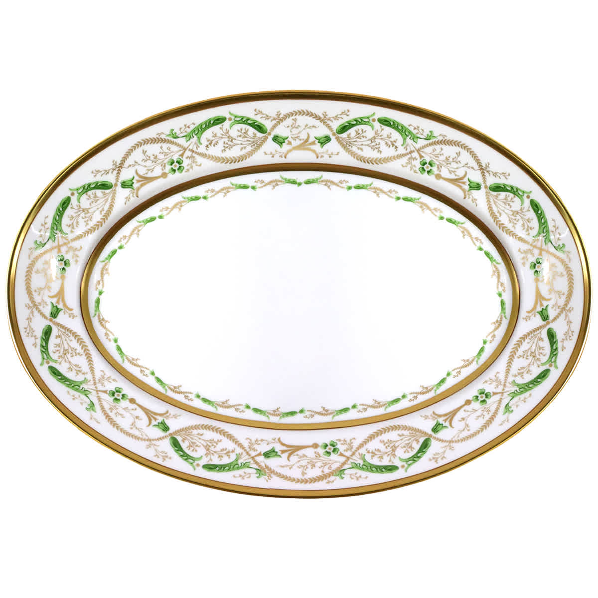 Ginori 1735 La Scala Oval Flat Platter In N/a