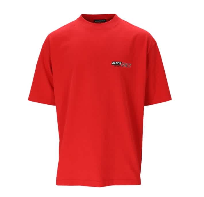 BALENCIAGA SHORT-SLEEVE COTTON T-SHIRT