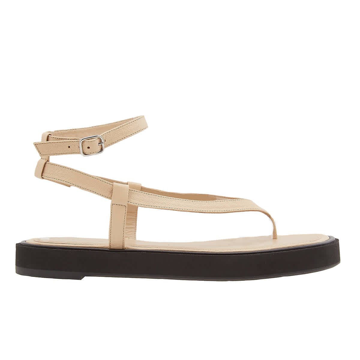 By Far Cece Flatform Sandals In Sand