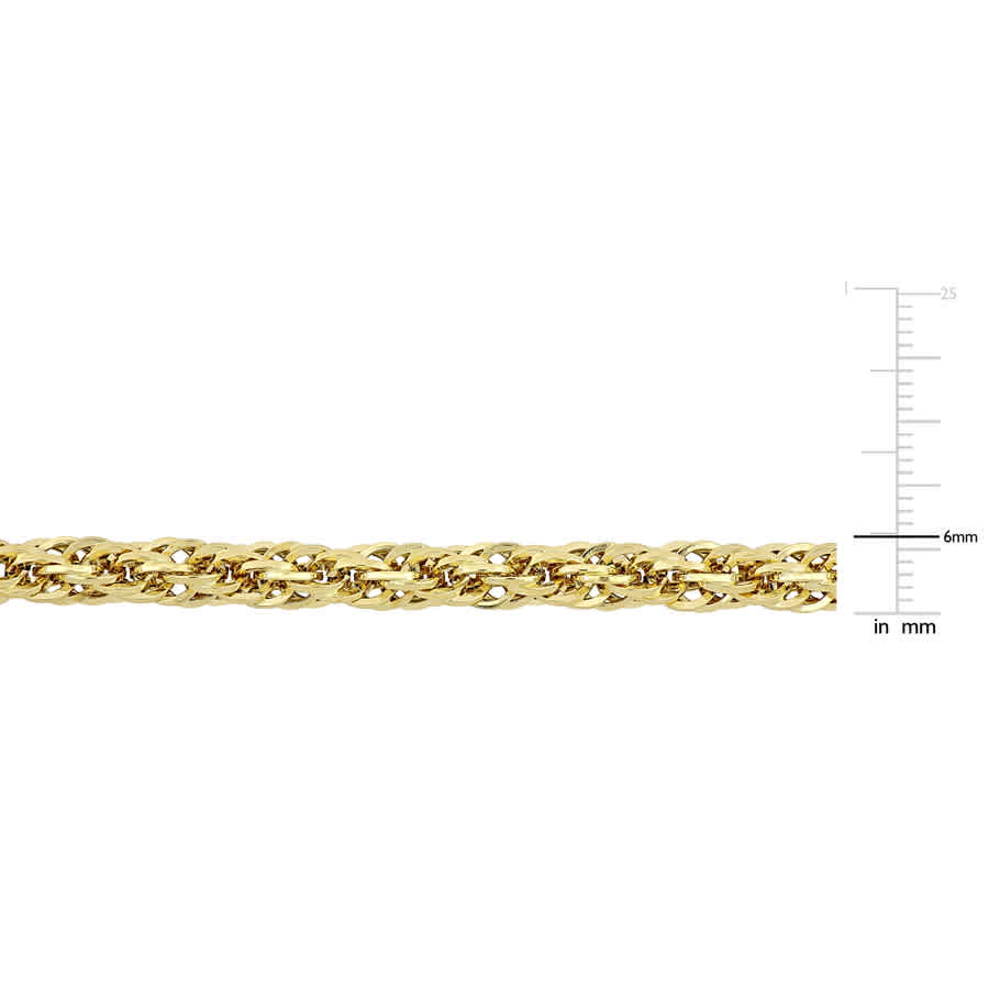 Shop Amour 6mm Infinity Rope Chain Bracelet In 14k Yellow Gold