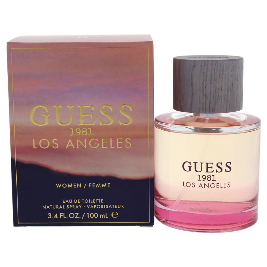 Guess 1981 Los Angeles By  For Women - 3.4 oz Edt Spray In Apricot / Orange