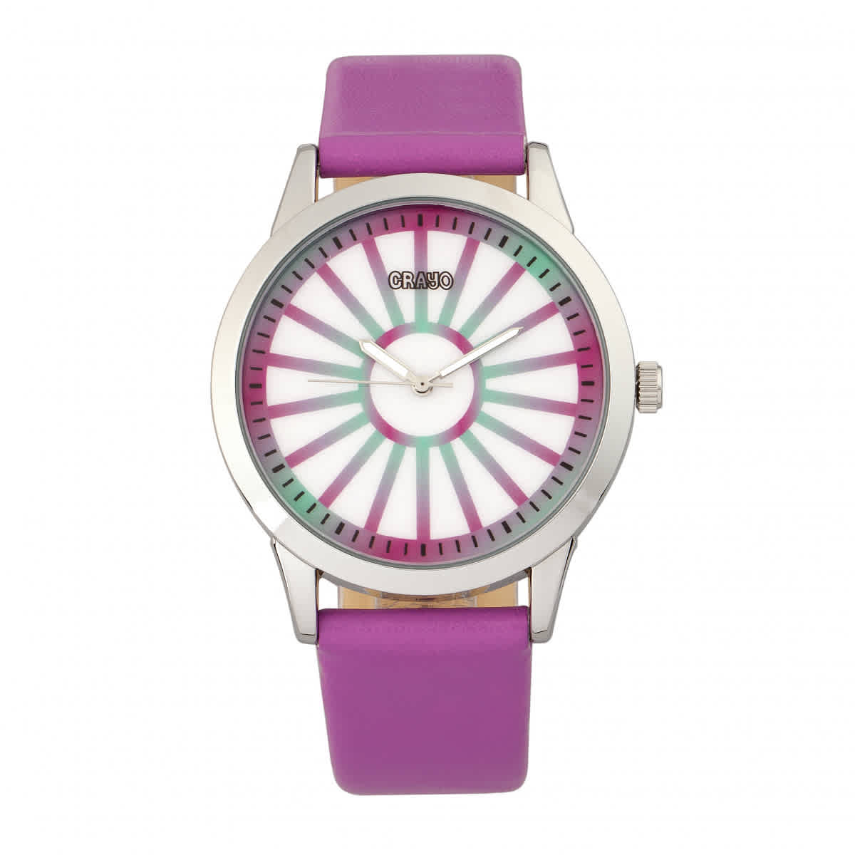 Crayo Electric Ladies Watch Cracr5001 In Fuchsia