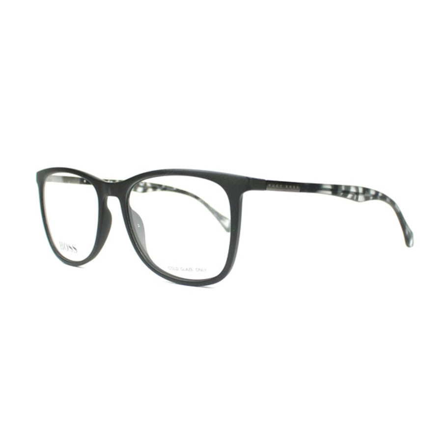 Click to view more detailed imagery on our partner's website Hugo Boss Mens Black Square Eyeglass Frames Boss0825-yv4-53