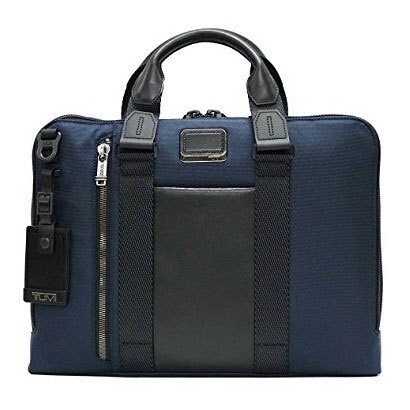 Tumi Alpha Bravo Academy Briefcase In Navy