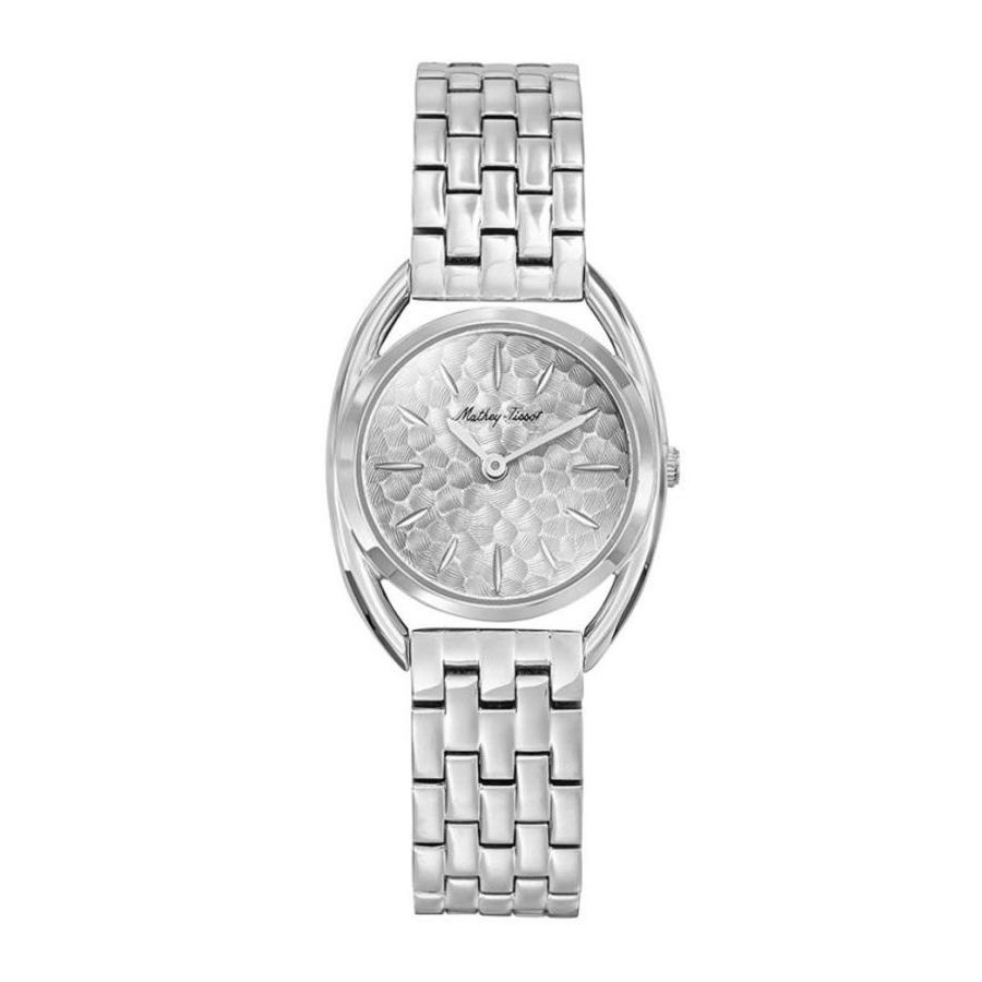 Mathey-tissot Saphira Quartz Silver Dial Ladies Watch D933ai