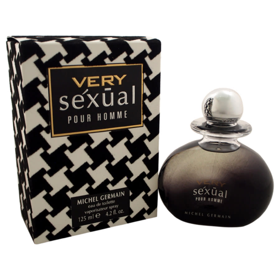 Michel Germain Very Sexual By  For Men - 4.2 oz Edt Spray In Black,purple
