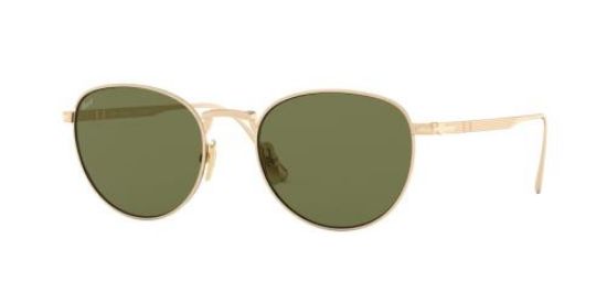 PERSOL PERSOL GREEN PHANTOS TITANIUM MENS SUNGLASSES PO5002ST 80004E 51