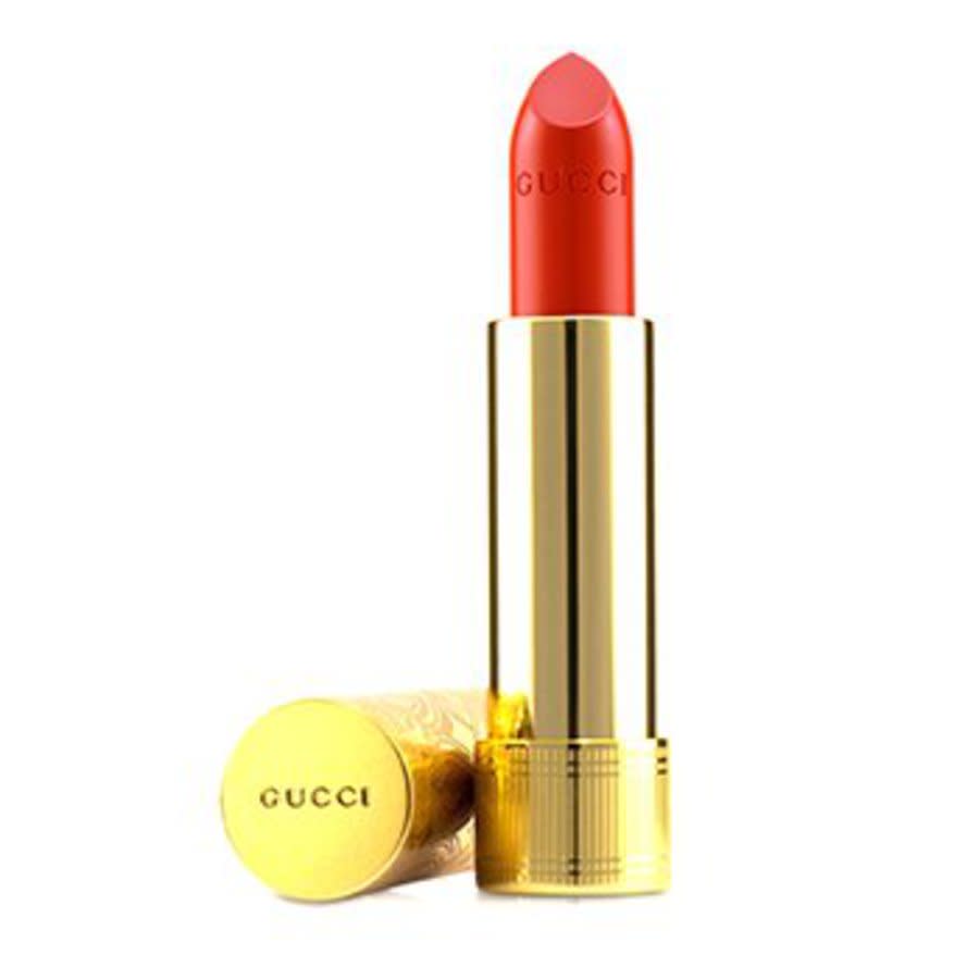 Gucci - Rouge A Levres Satin Lip Colour - # 302 Agatha Orange 3.5g/0.12oz In Orange,purple
