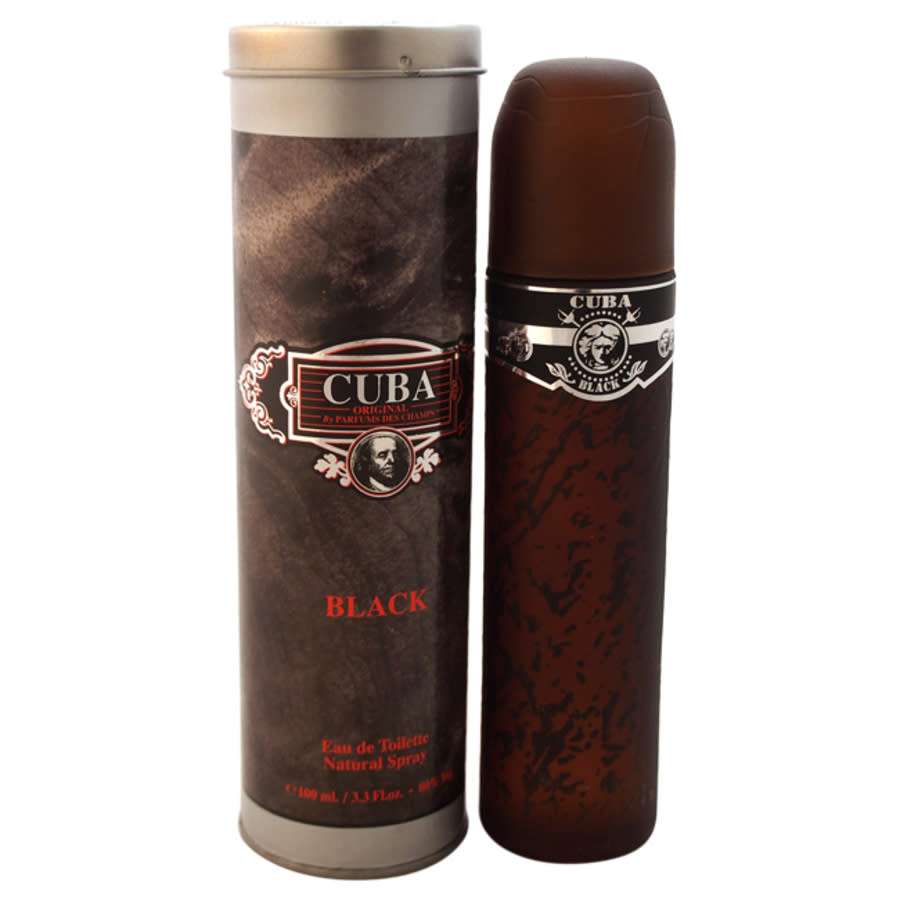 Cuba Black By For Men - 3.3 oz Edt Spray In Black