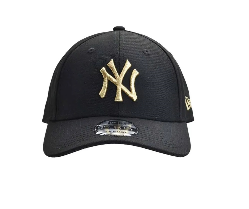 nike black and gold cap