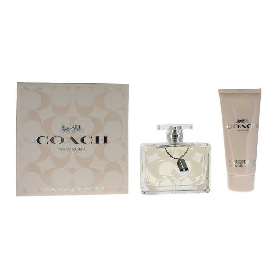 Coach Ladies Signature 2pc Gift Set Fragrances 3386460123327 In Green / Orange