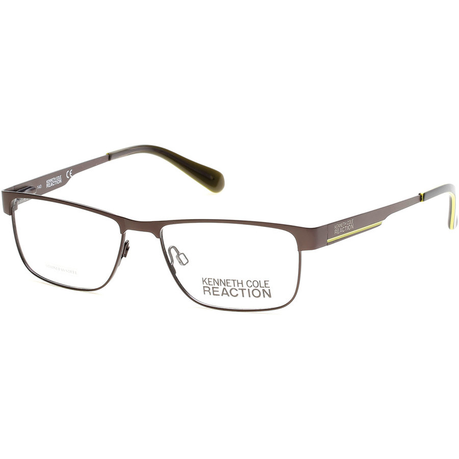 Kenneth Cole Reaction Square Mens Eyeglasses Kc0779 9 54 In Gunmetal