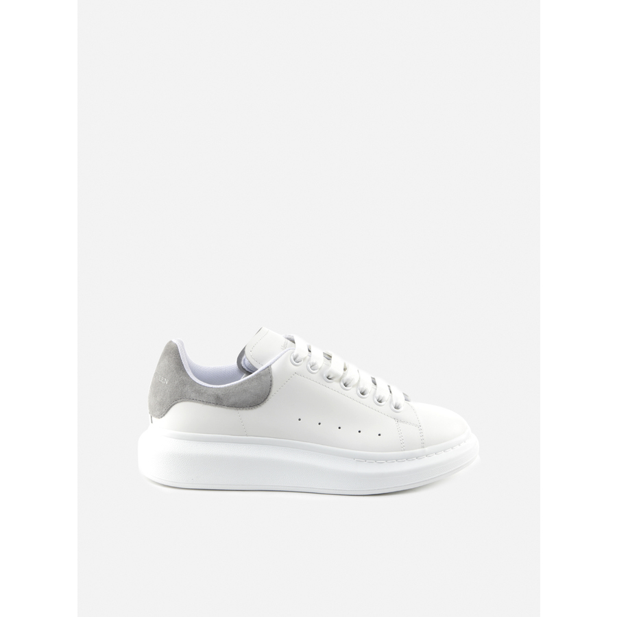 Alexander Mcqueen Mens Grey Sneakers In Grey,white