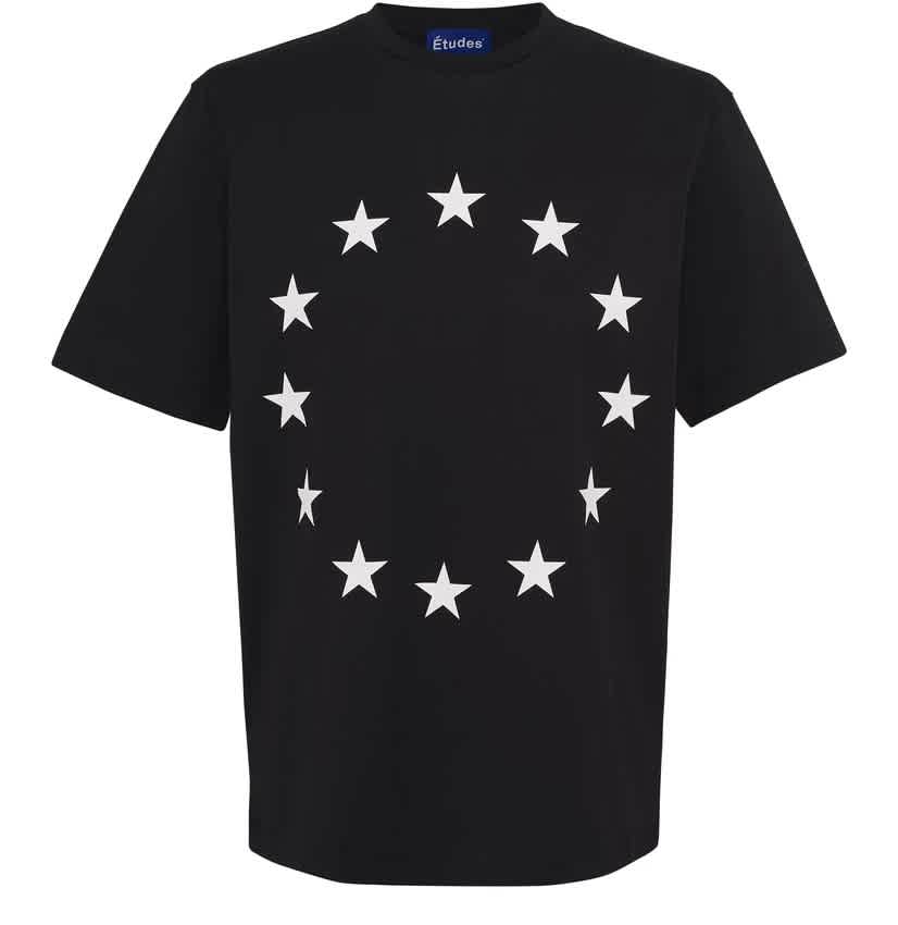 Etudes Studio Etudes Black Wonder Europa T-shirt In Black