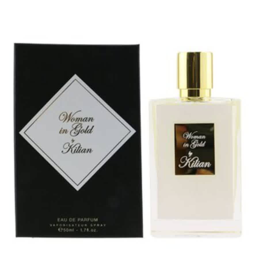 Kilian Ladies Woman In Gold Edp Spray 1.7 oz Fragrances 3700550218210 In Gold / Rose Gold